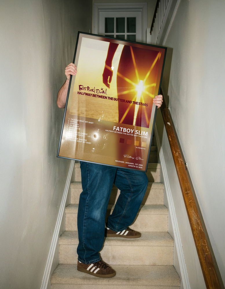 Музыкальный постер: Fatboy Slim — Halfway Between the Gutter and the Stars