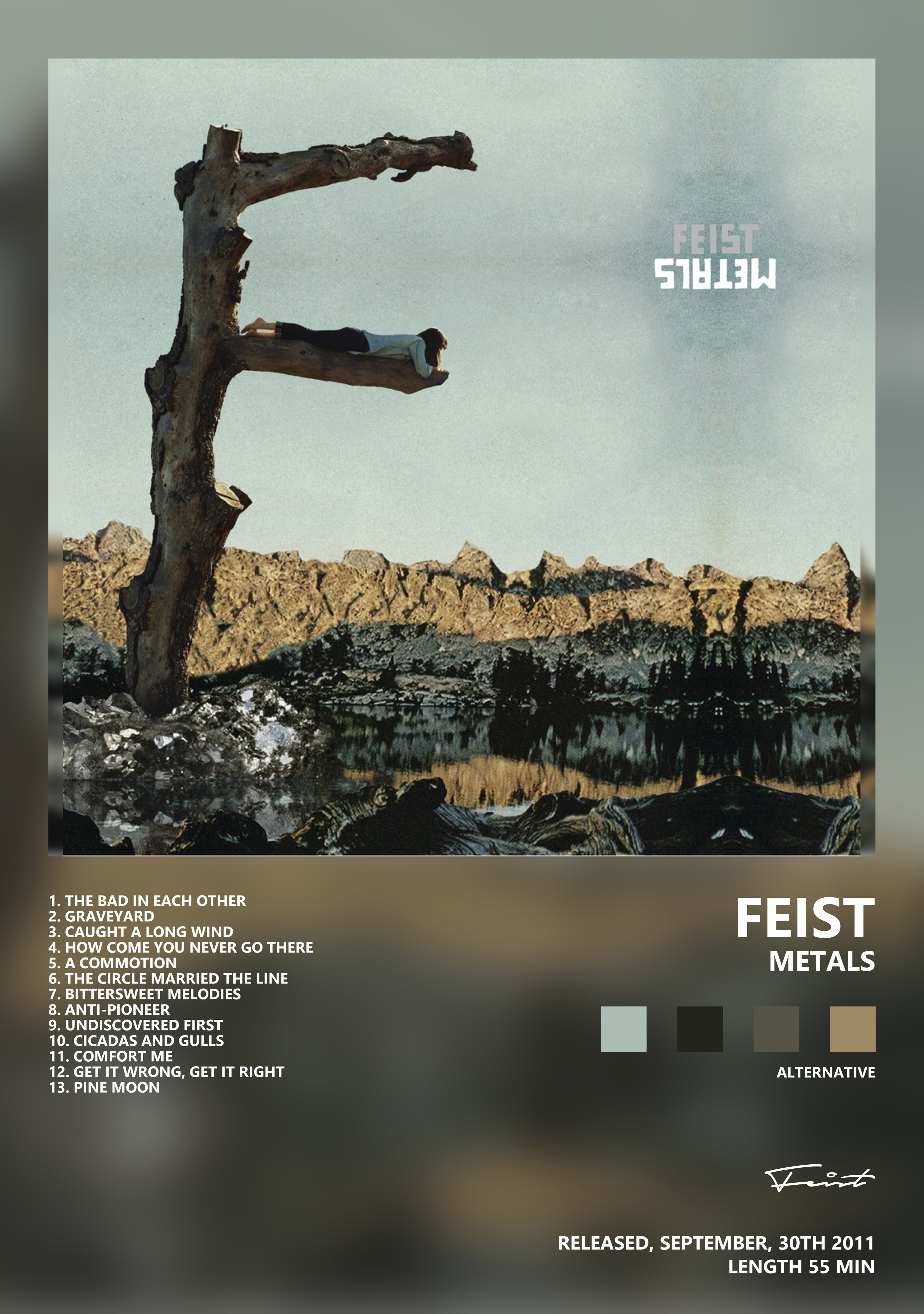 Музыкальный постер: Feist — Metals