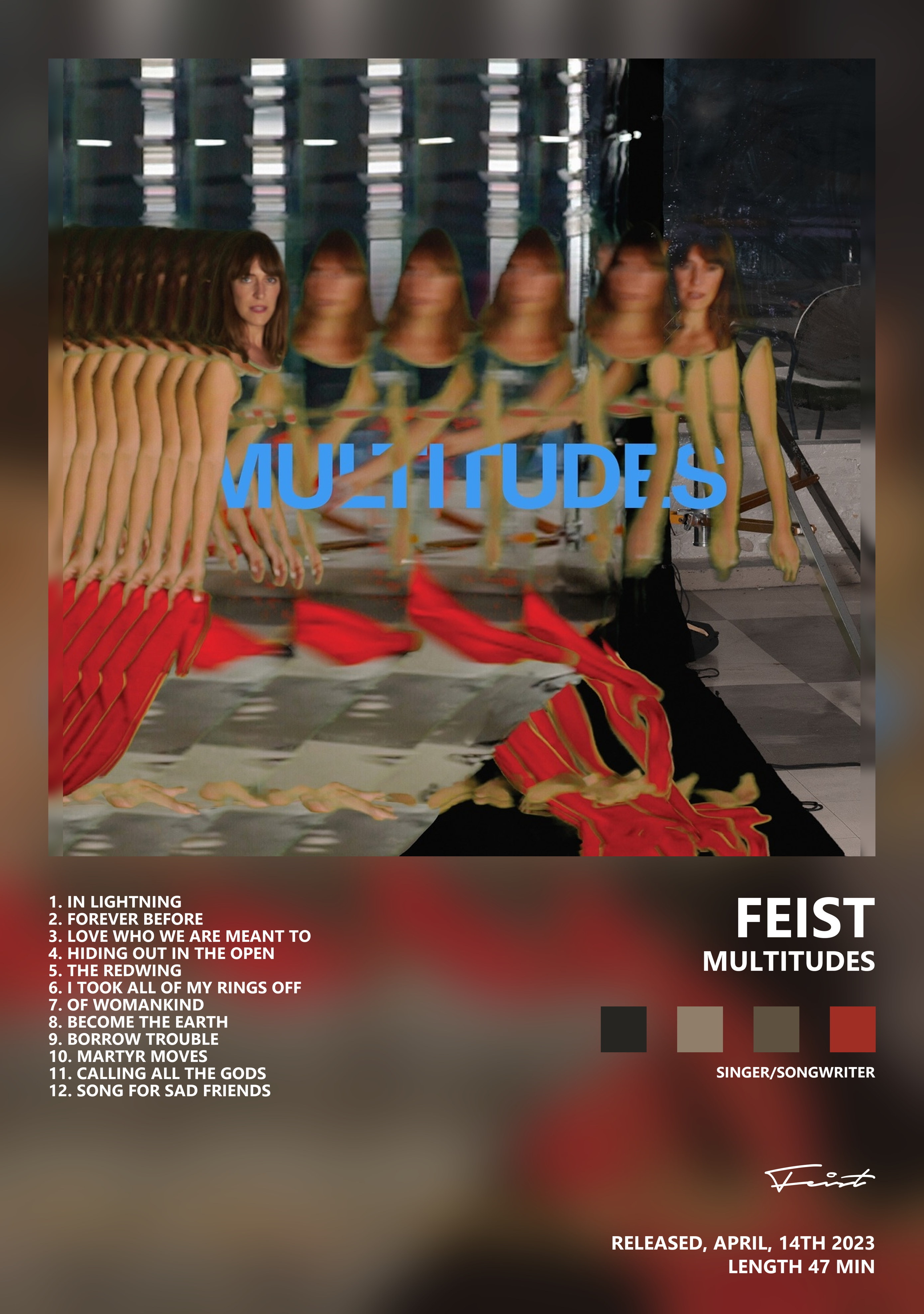Музыкальный постер: Feist — Multitudes
