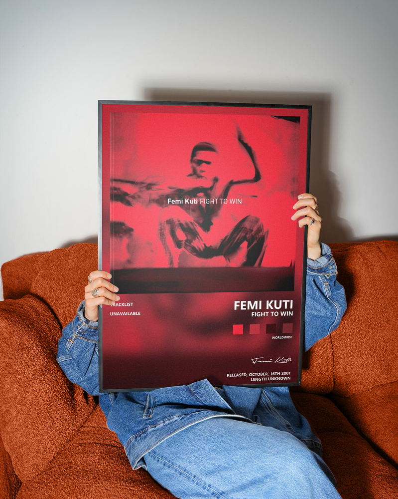 Music poster: Femi Kuti — Fight to Win