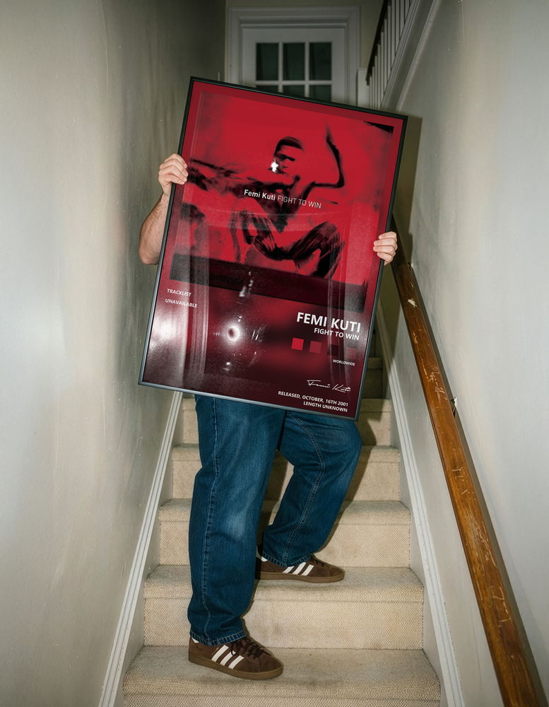 Music poster: Femi Kuti — Fight to Win