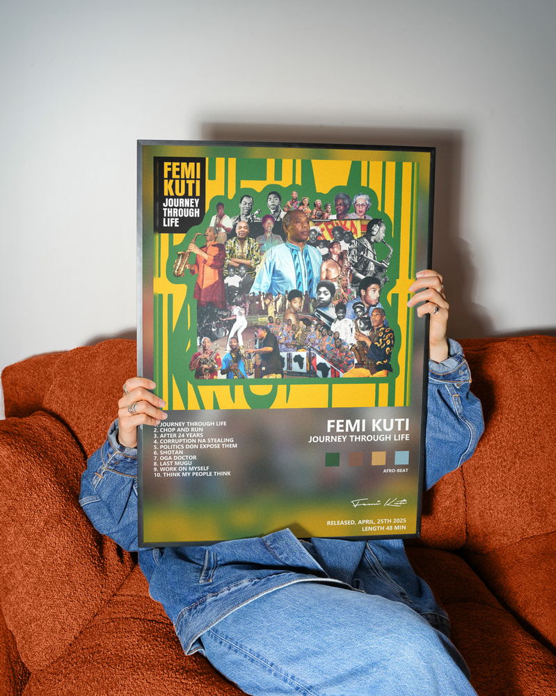 Музыкальный постер: Femi Kuti — Journey Through Life
