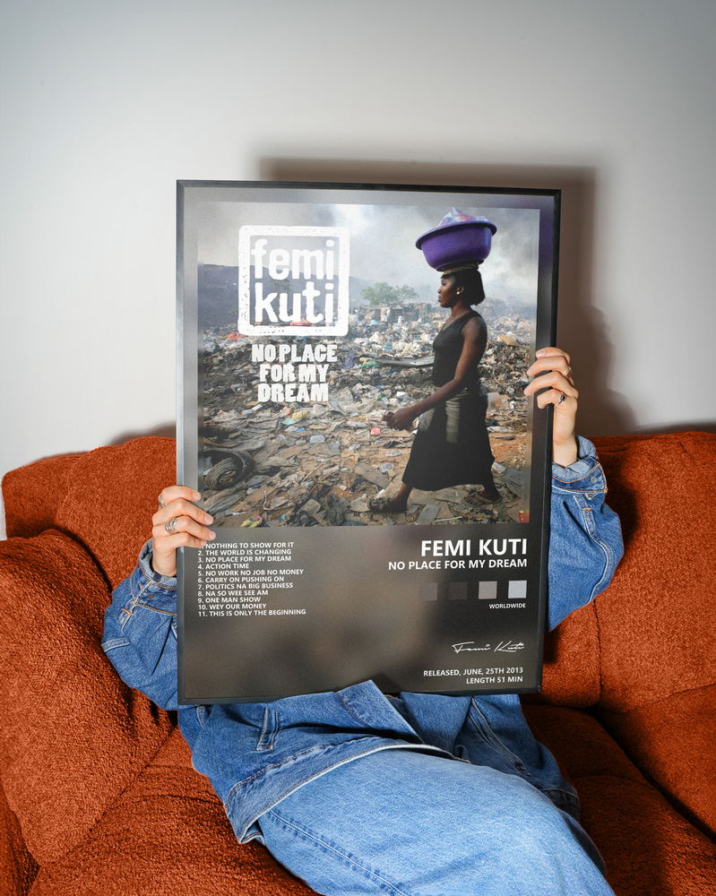 Музыкальный постер: Femi Kuti — No Place For My Dream