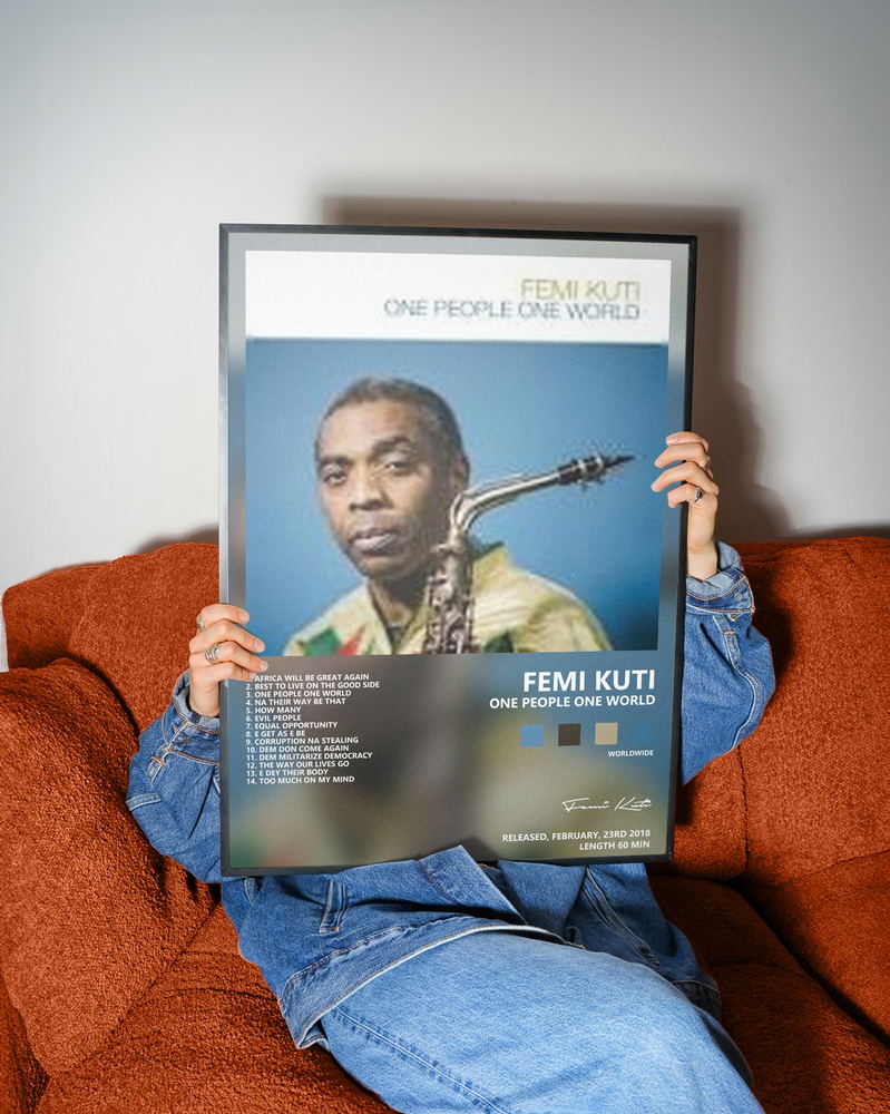 Музыкальный постер: Femi Kuti — One People One World