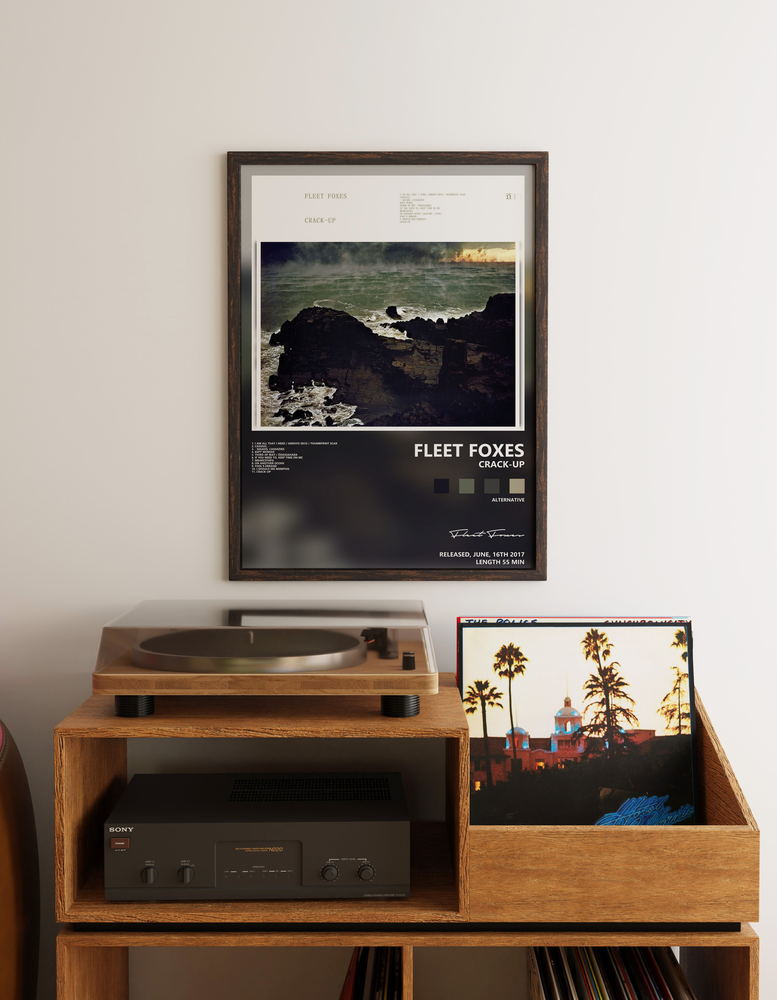 Музыкальный постер: Fleet Foxes — Crack - Up