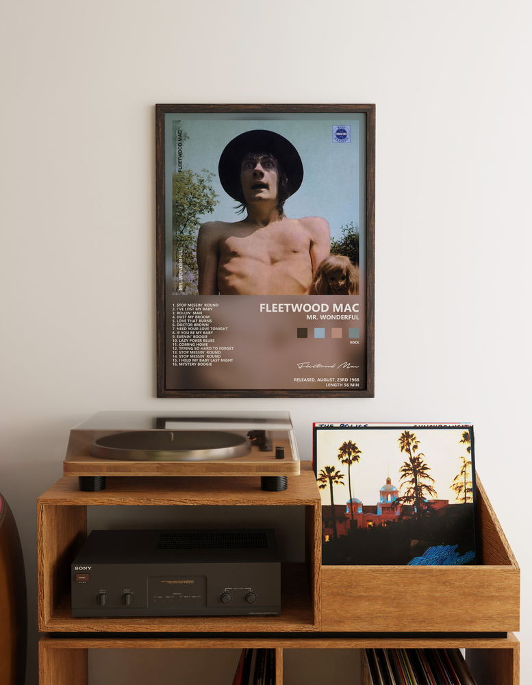 Музыкальный постер: Fleetwood Mac — Mr Wonderful