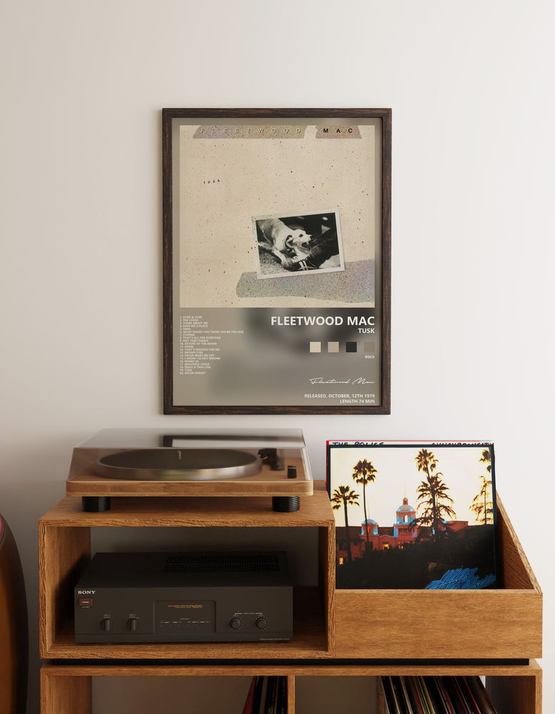 Музыкальный постер: Fleetwood Mac — Tusk