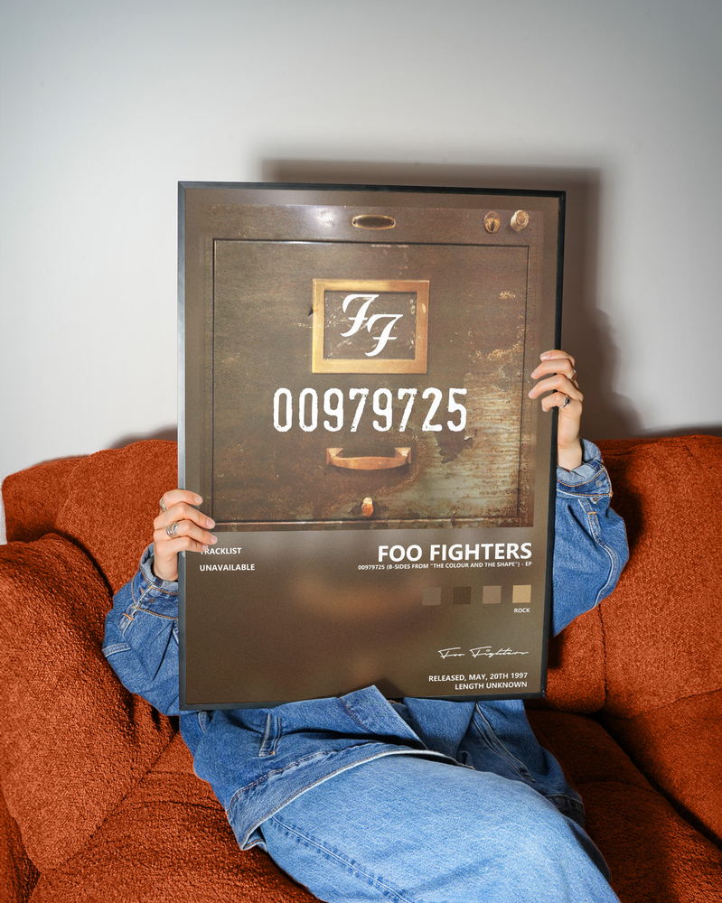 Музыкальный постер: Foo Fighters — 00979725 B - Sides from The Colour and the Shape - EP