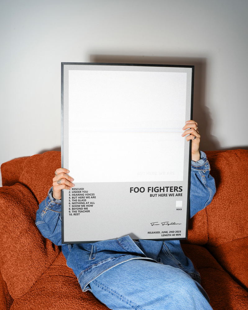 Музыкальный постер: Foo Fighters — But Here We Are
