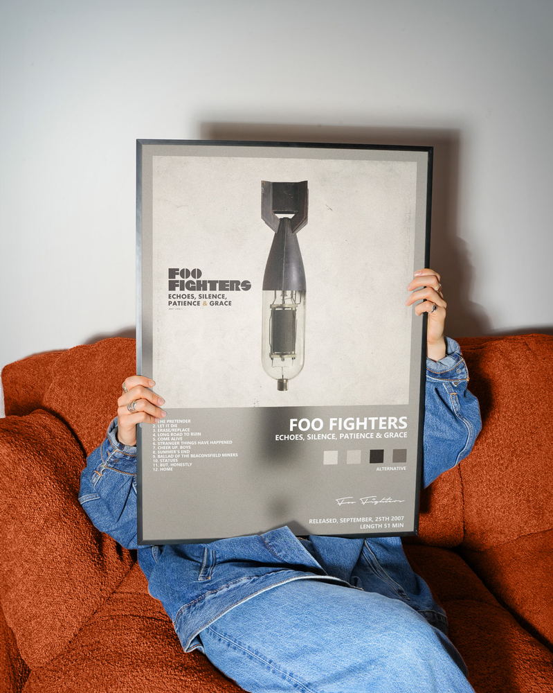 Музыкальный постер: Foo Fighters — Echoes Silence Patience Grace
