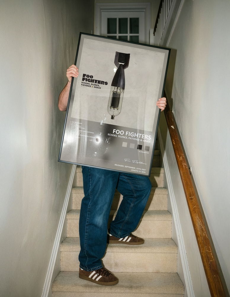 Музыкальный постер: Foo Fighters — Echoes Silence Patience Grace