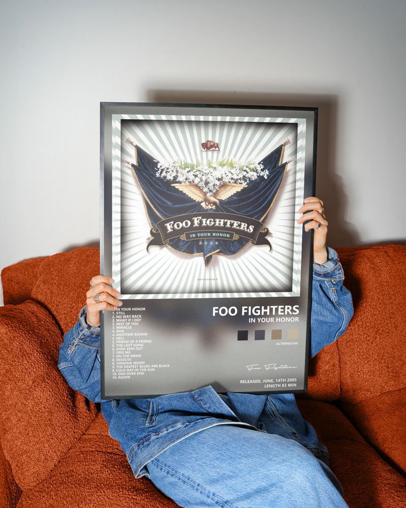 Музыкальный постер: Foo Fighters — In Your Honor