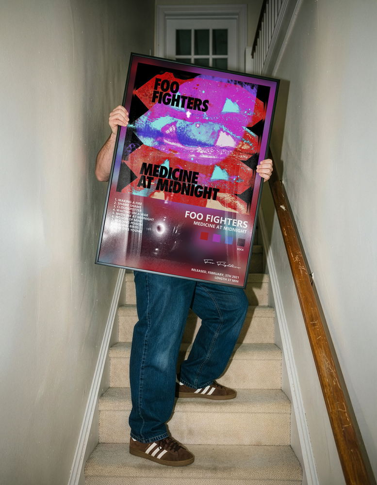Музыкальный постер: Foo Fighters — Medicine At Midnight
