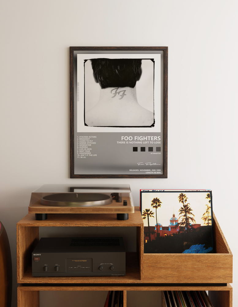 Музыкальный постер: Foo Fighters — There Is Nothing Left to Lose