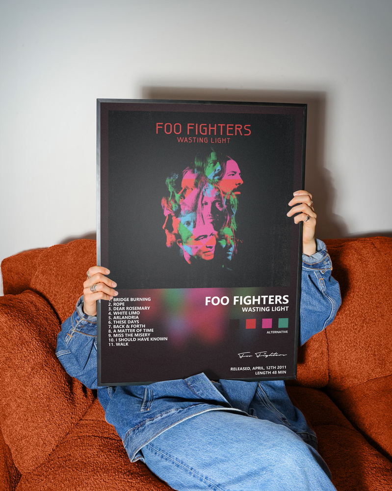 Музыкальный постер: Foo Fighters — Wasting Light
