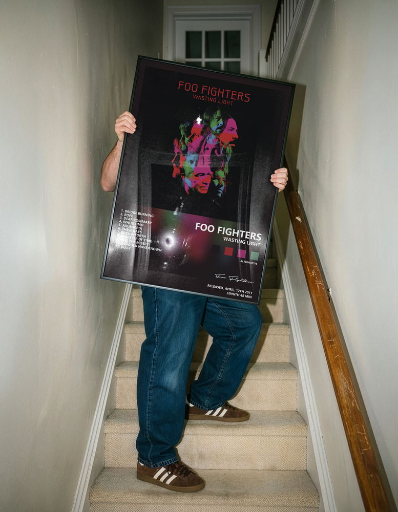 Музыкальный постер: Foo Fighters — Wasting Light