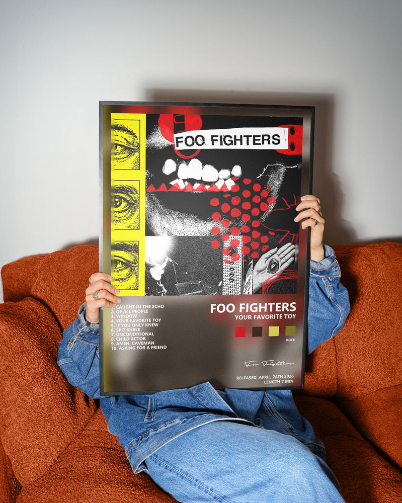 Музыкальный постер: Foo Fighters — Your Favorite Toy