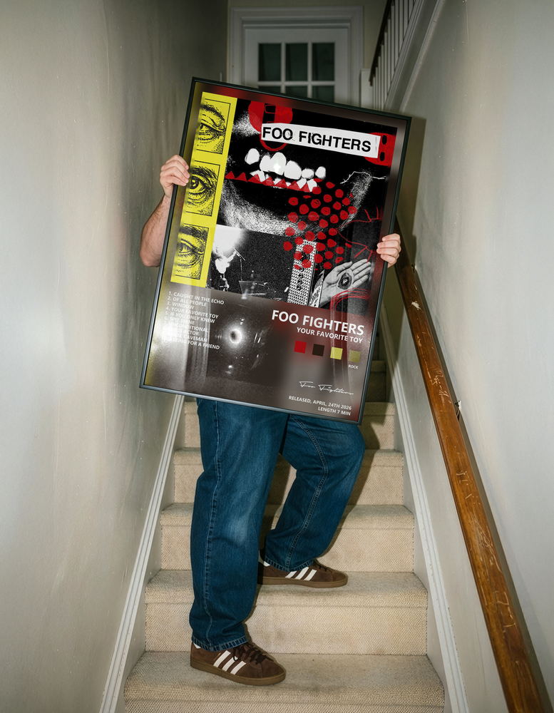 Музыкальный постер: Foo Fighters — Your Favorite Toy