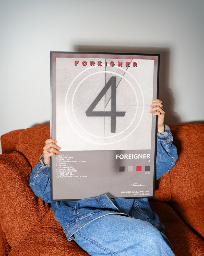Музыкальный постер: Foreigner — 4