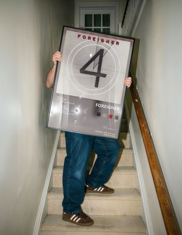 Музыкальный постер: Foreigner — 4