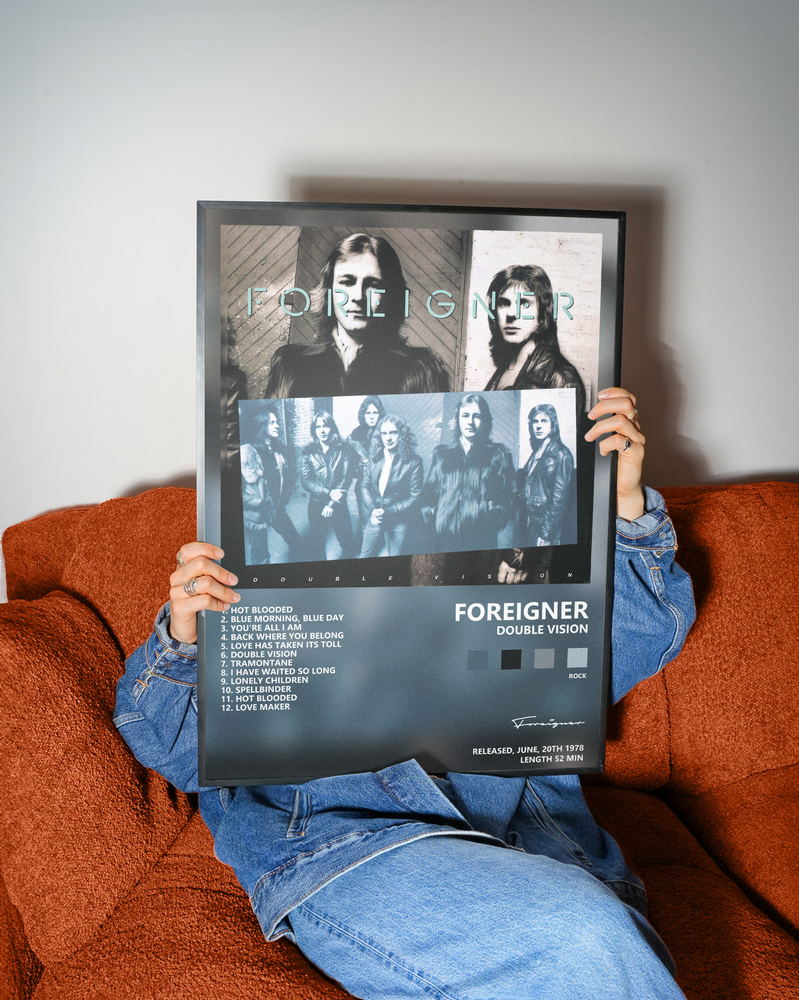 Музыкальный постер: Foreigner — Double Vision