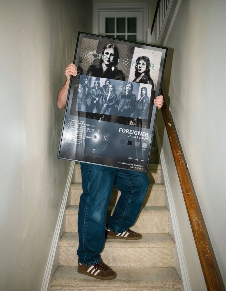 Музыкальный постер: Foreigner — Double Vision