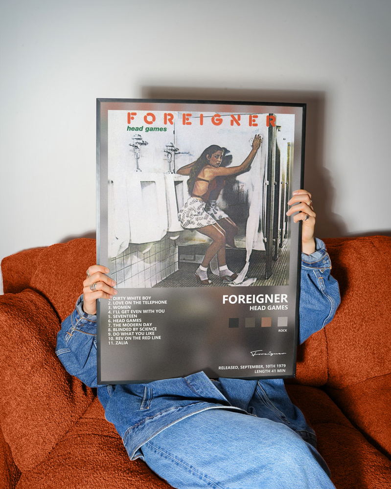 Музыкальный постер: Foreigner — Head Games