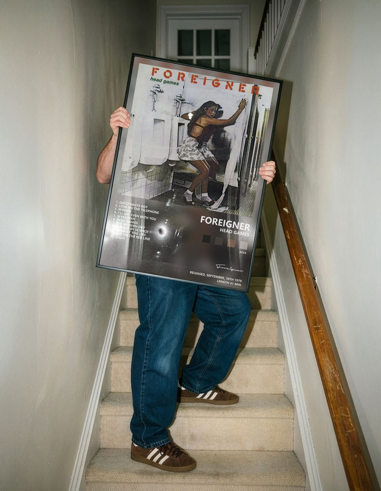 Музыкальный постер: Foreigner — Head Games