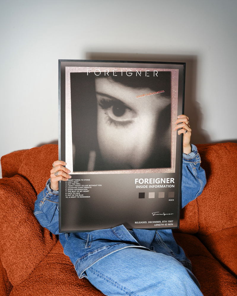 Музыкальный постер: Foreigner — Inside Information