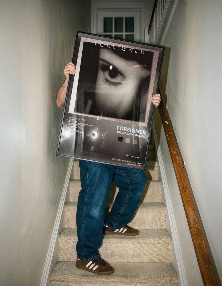 Музыкальный постер: Foreigner — Inside Information