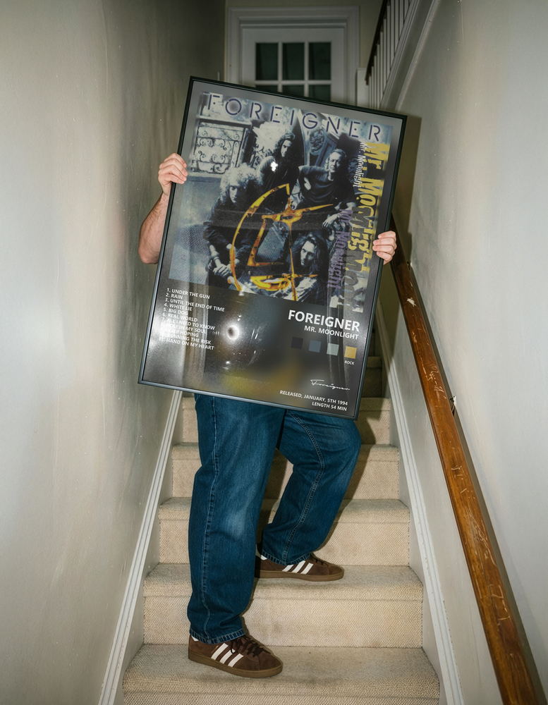 Музыкальный постер: Foreigner — Mr Moonlight