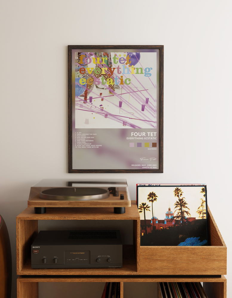 Музыкальный постер: Four Tet — Everything Ecstatic