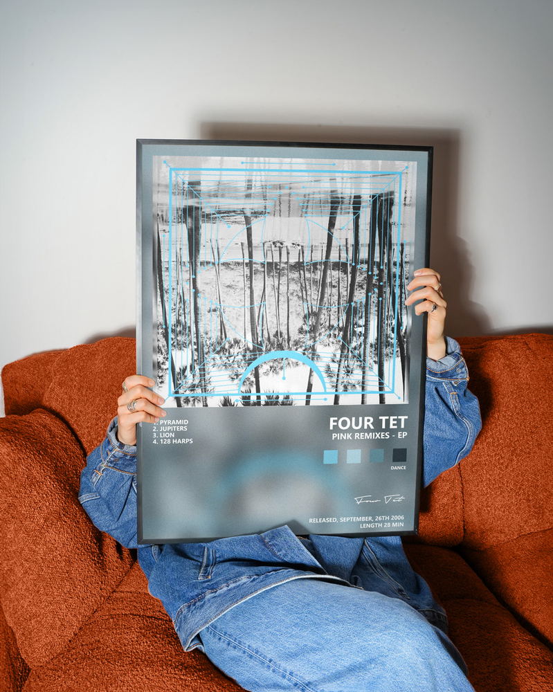 Музыкальный постер: Four Tet — Pink Remixes - EP