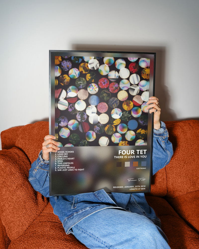 Музыкальный постер: Four Tet — There Is Love in You