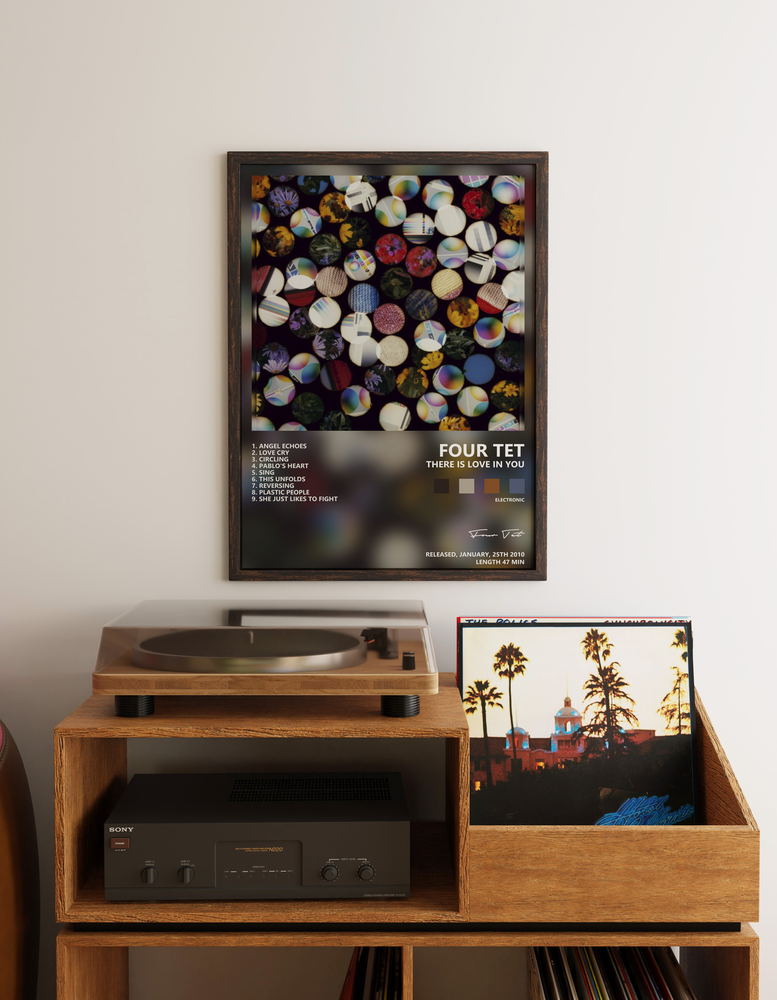 Музыкальный постер: Four Tet — There Is Love in You