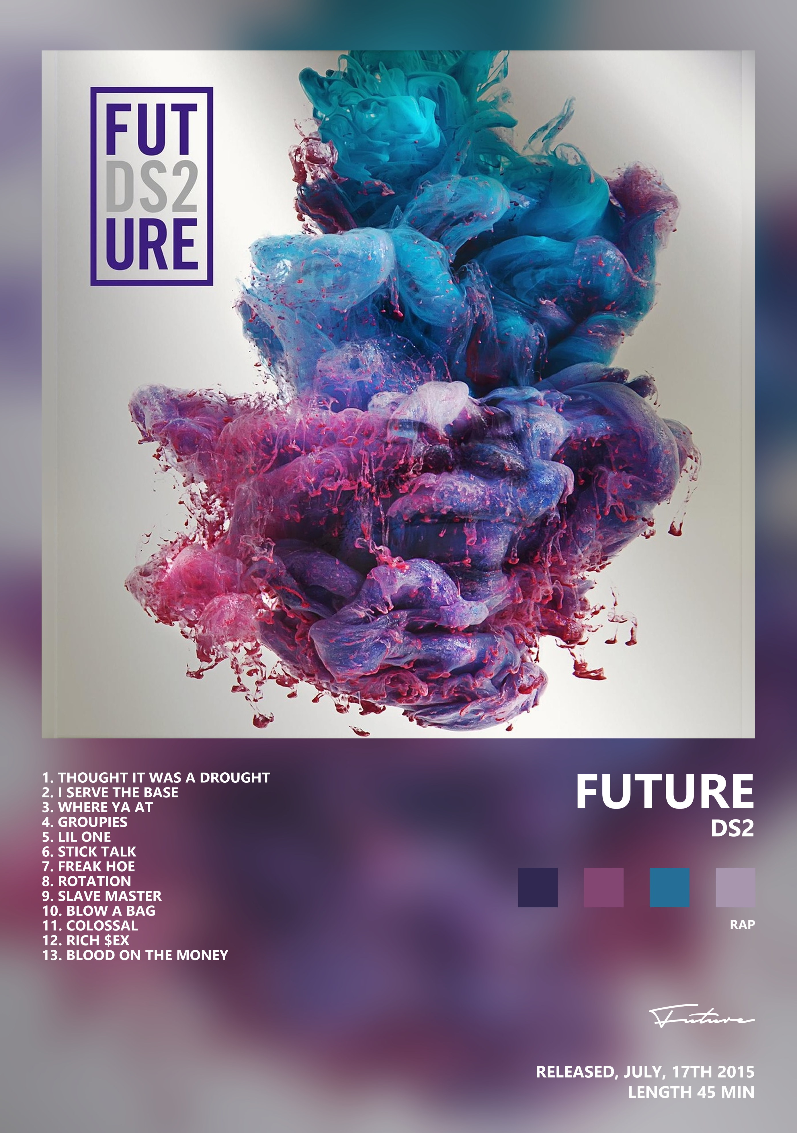 Музыкальный постер: Future — DS2