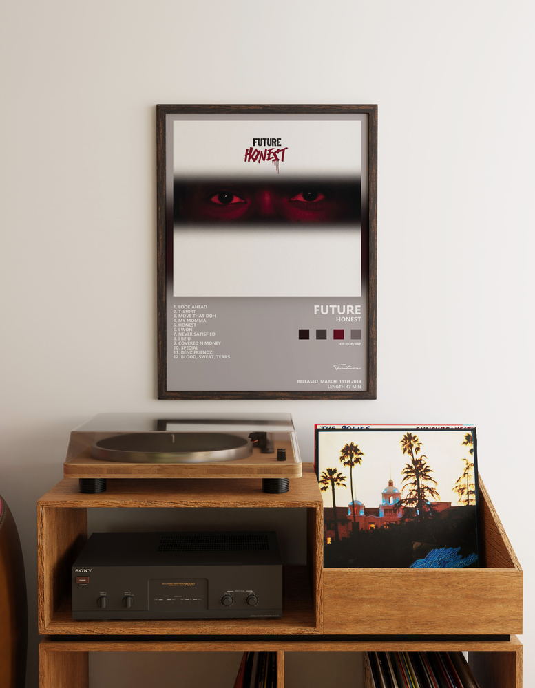 Музыкальный постер: Future — Honest