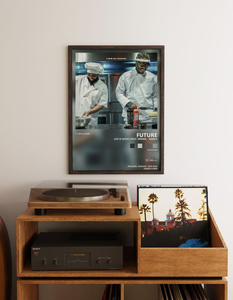 Музыкальный постер: Future — Life Is Good feat Drake - Single