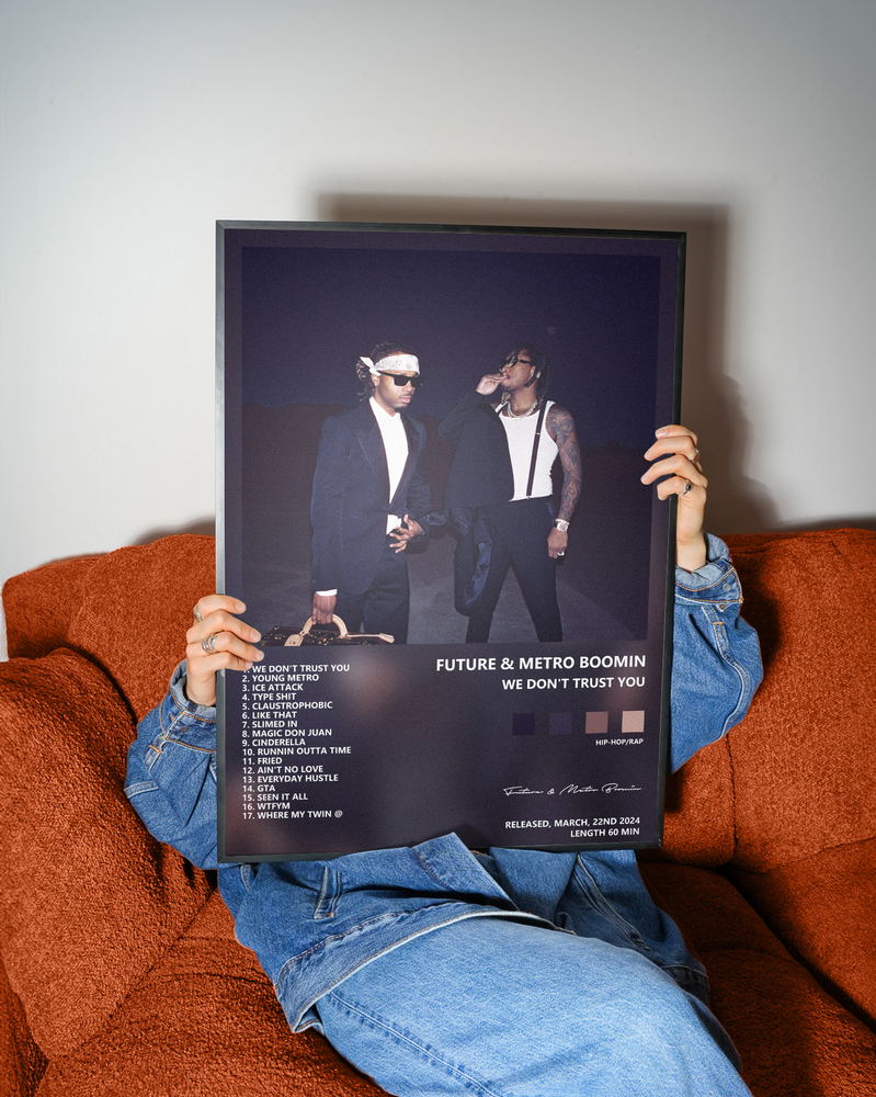 Музыкальный постер: Future Metro Boomin — WE DONT TRUST YOU