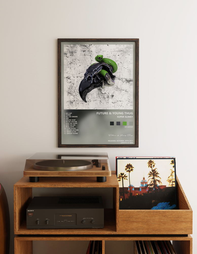 Музыкальный постер: Future Young Thug — SUPER SLIMEY