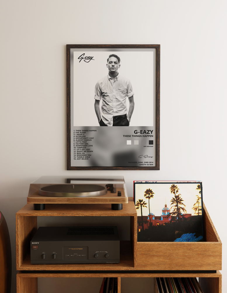 Музыкальный постер: G - Eazy — These Things Happen