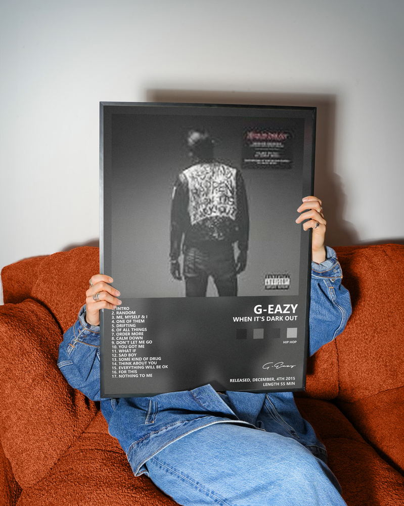Музыкальный постер: G - Eazy — When Its Dark Out