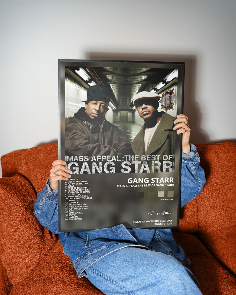 Музыкальный постер: Gang Starr — Mass Appeal The Best of Gang Starr
