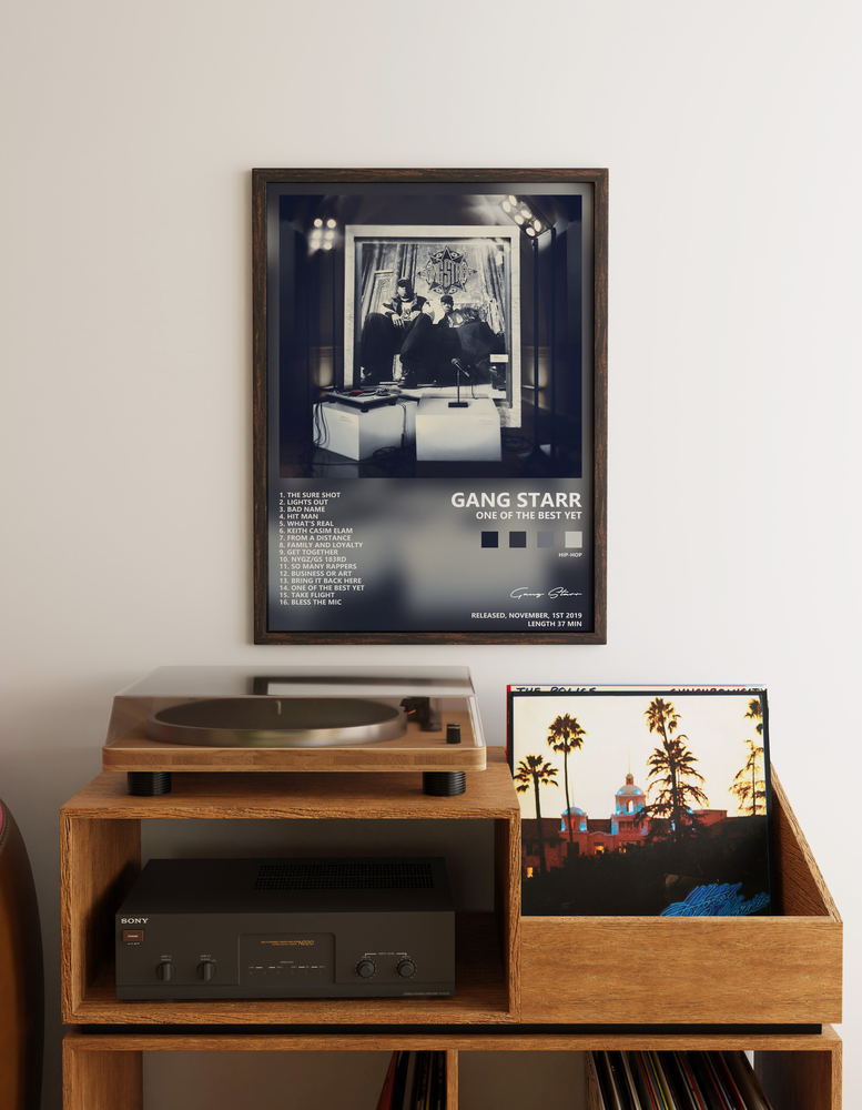 Музыкальный постер: Gang Starr — One of the Best Yet