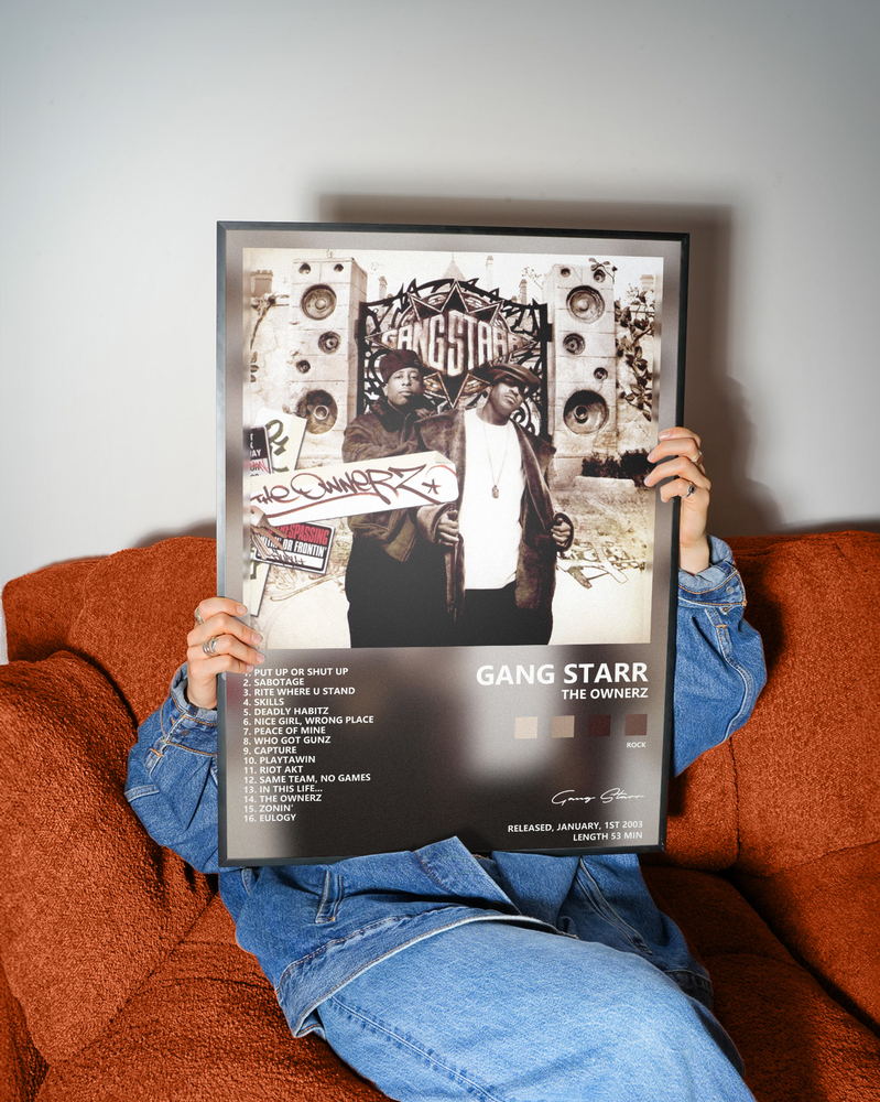 Музыкальный постер: Gang Starr — The Ownerz