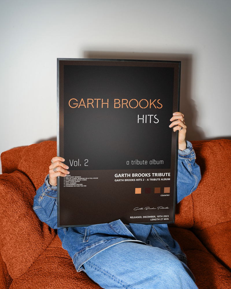 Музыкальный постер: Garth Brooks Tribute — Garth Brooks Hits 2 - A Tribute Album