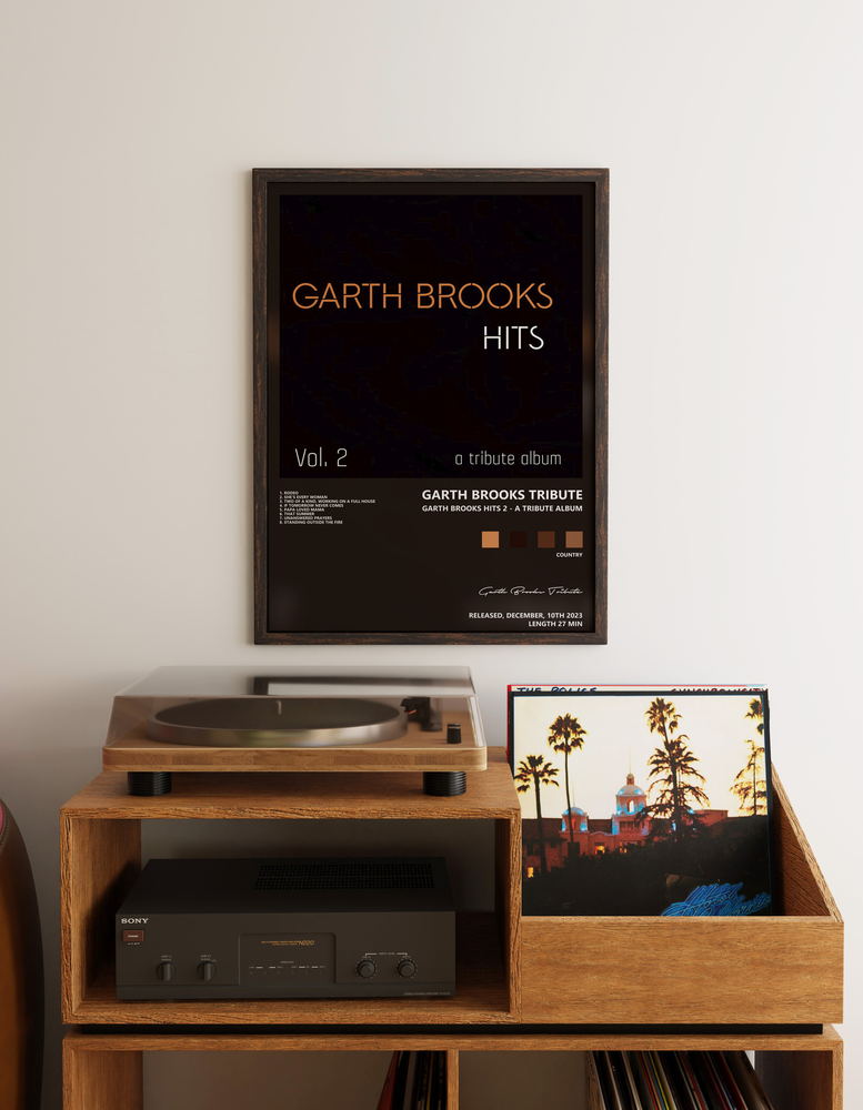 Музыкальный постер: Garth Brooks Tribute — Garth Brooks Hits 2 - A Tribute Album