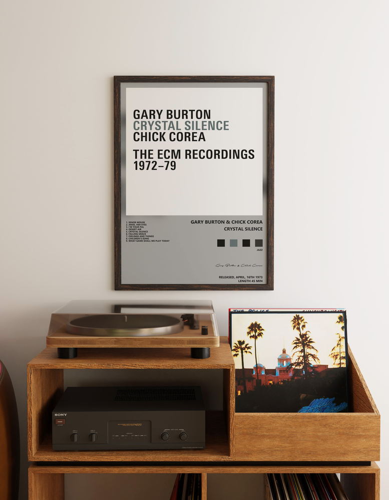 Музыкальный постер: Gary Burton Chick Corea — Crystal Silence