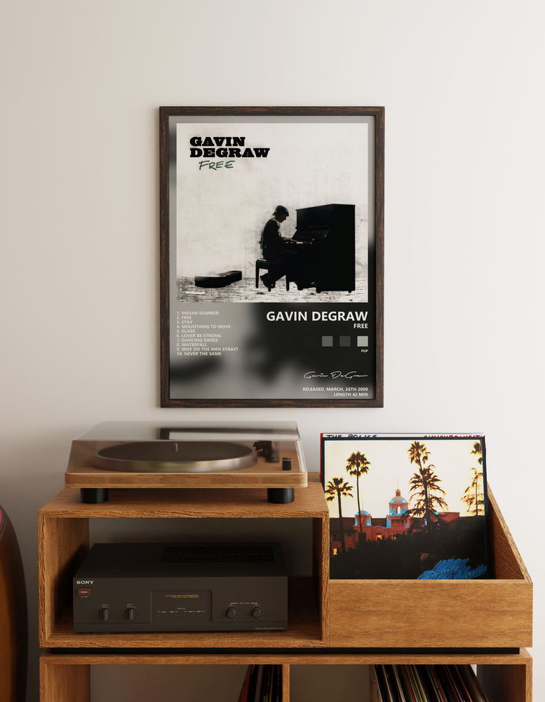 Музыкальный постер: Gavin DeGraw — Free