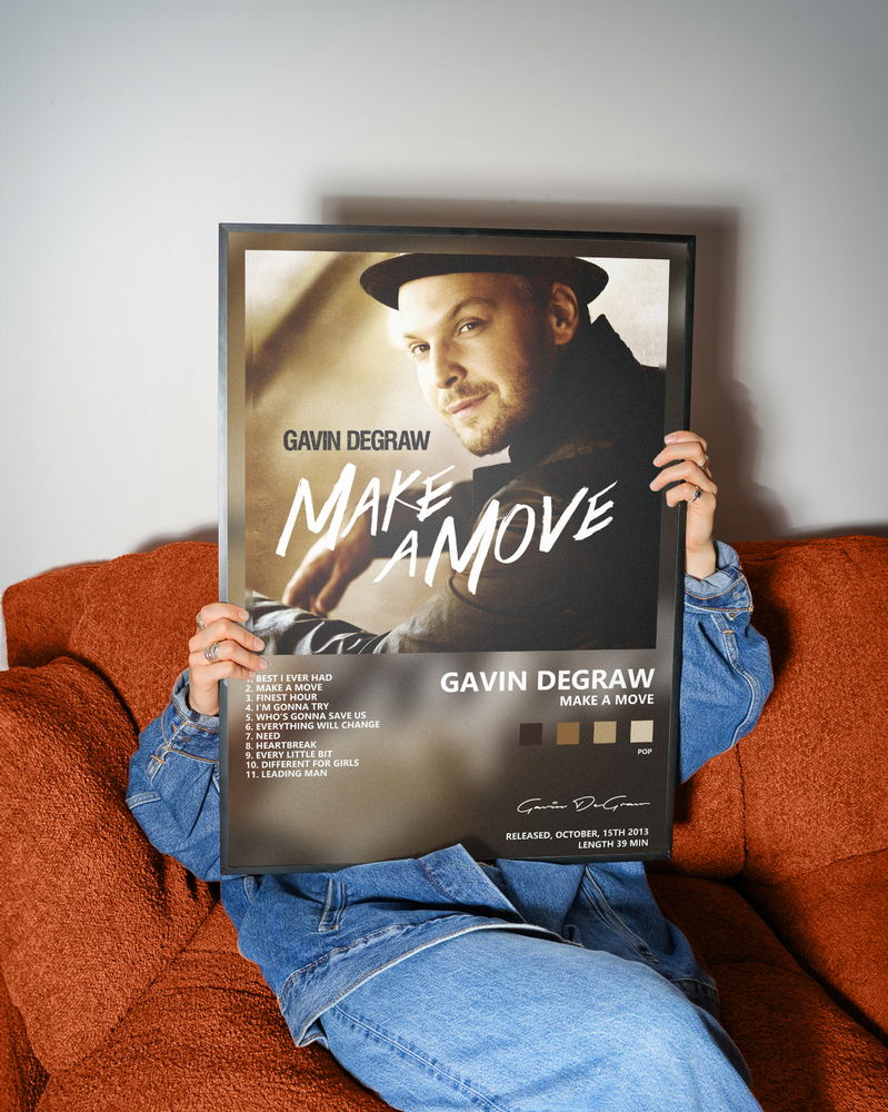 Музыкальный постер: Gavin DeGraw — Make a Move